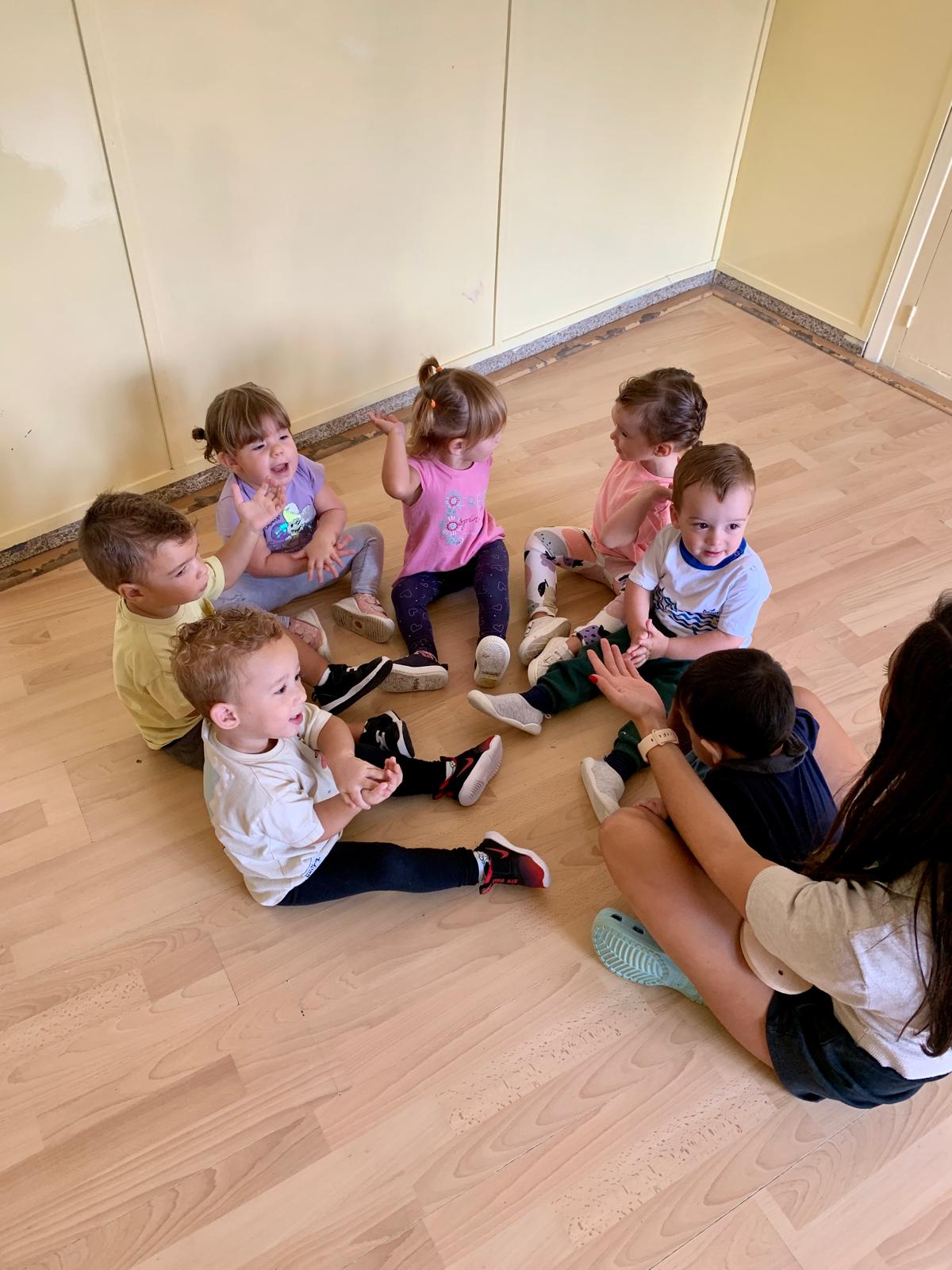 Període d'adaptació a la llar d'infants de l'escola FEDAC Monistrol.